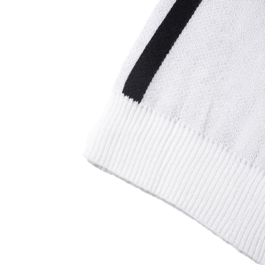 New Fallwinter Mens Pullover Color-block Knit Sweater