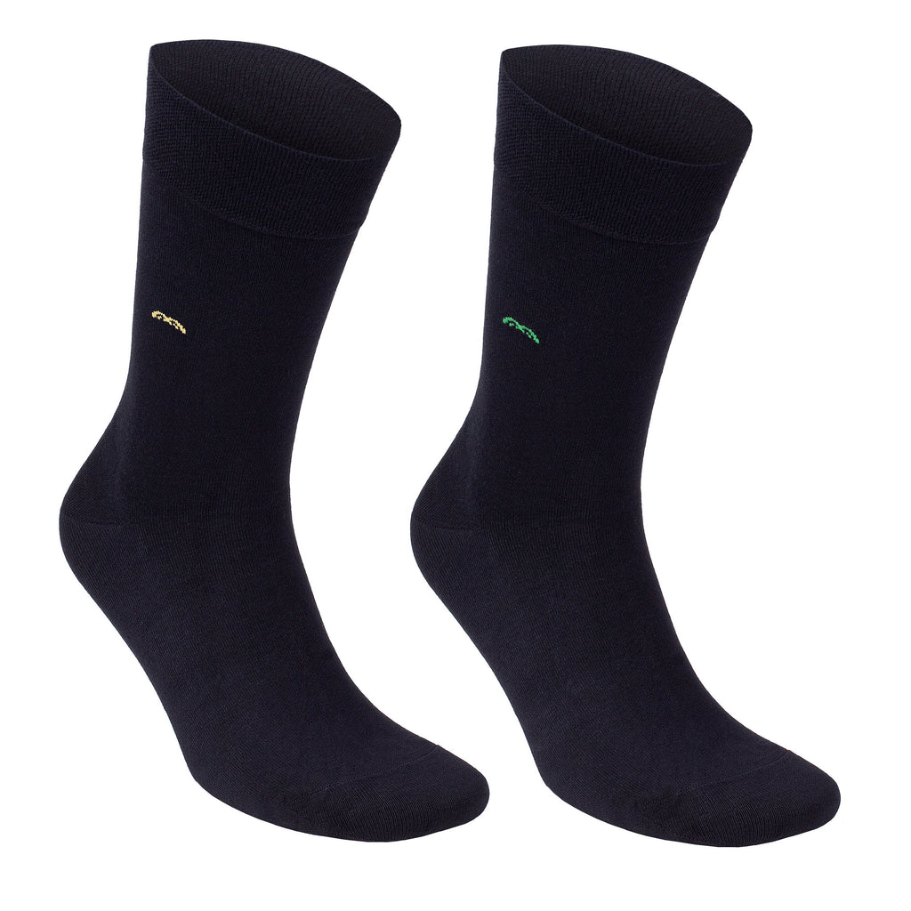 Men’s Bamboo Trouser Socks 6-Pack – Soft Dress Socks