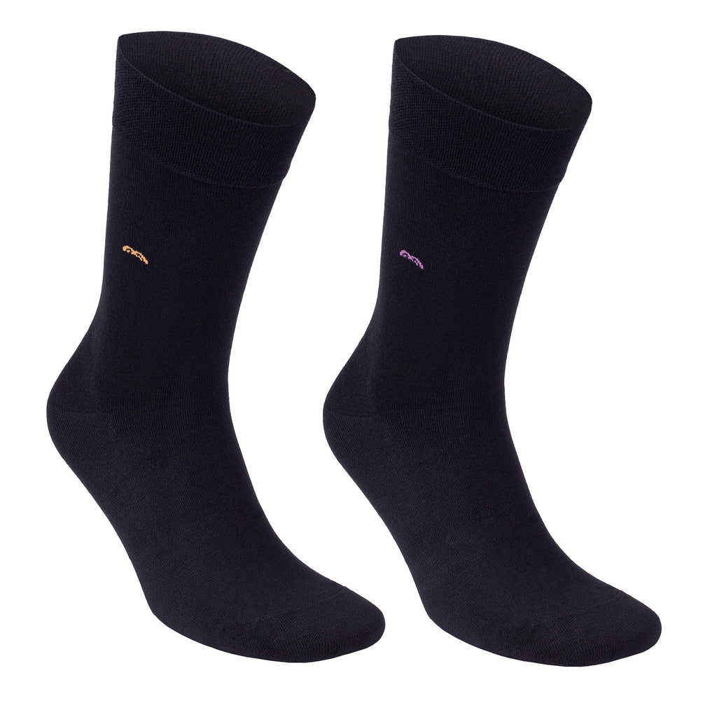 Men’s Bamboo Trouser Socks 6-Pack – Soft Dress Socks