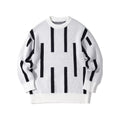 New Fallwinter Mens Pullover Color-block Knit Sweater